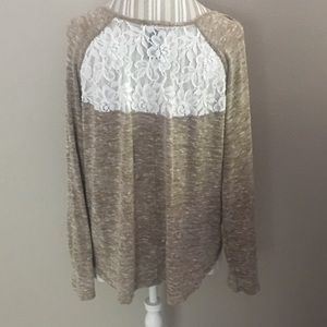 Lane Bryant plus size sweater / tunic.